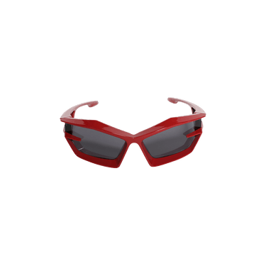 Givenchy Cut Sunglasses — Red