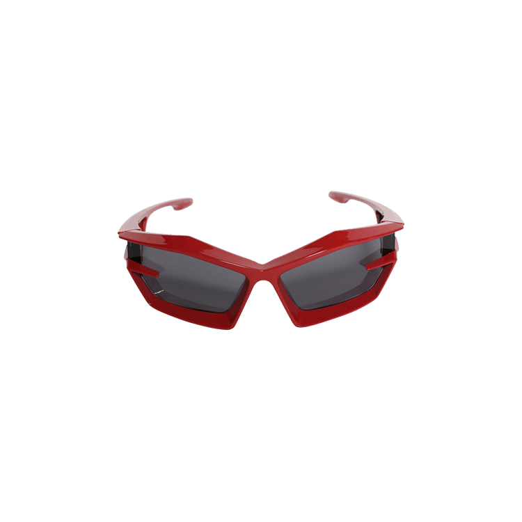 Givenchy Cut Sunglasses — Red