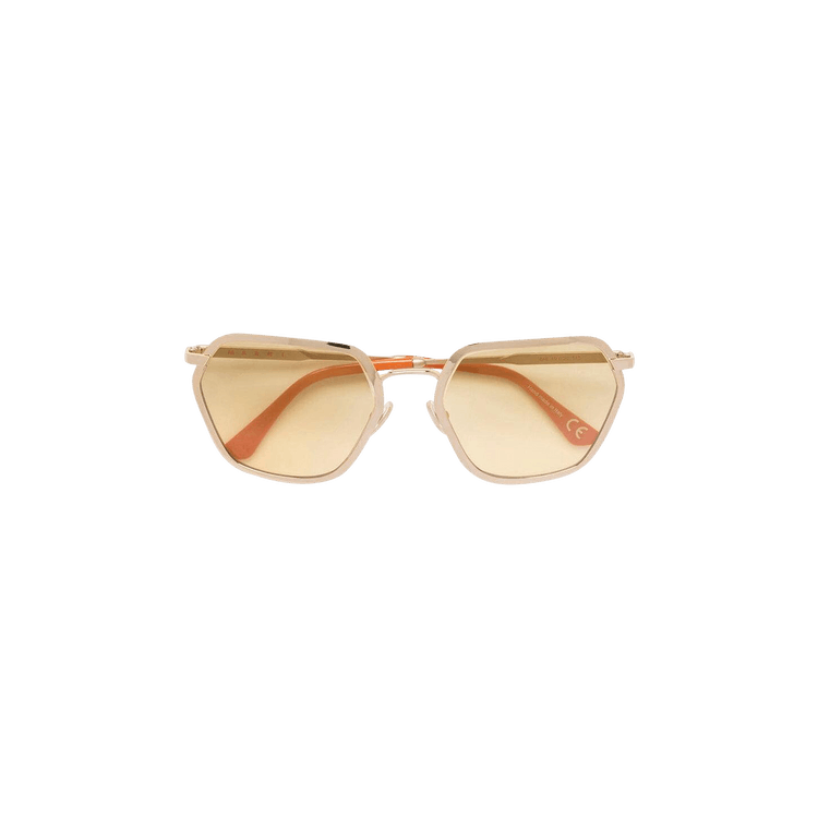 SUPER by RetroSuperFuture x Marni Great Nollgwa Mine Sunglasses — Tan