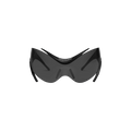 Gentle Monster x Mugler Spiral 01 M01 Sunglasses — Black