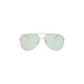 Gucci Aviator Sunglasses — Gold – Green GG0356S 004