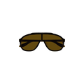 Gucci Shield Sunglasses — Black – Yellow GG1038S 003