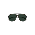 Gucci Round Sunglasses — Black – Green GG1077S 002