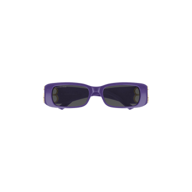 Balenciaga Rectangular Sunglasses — Purple