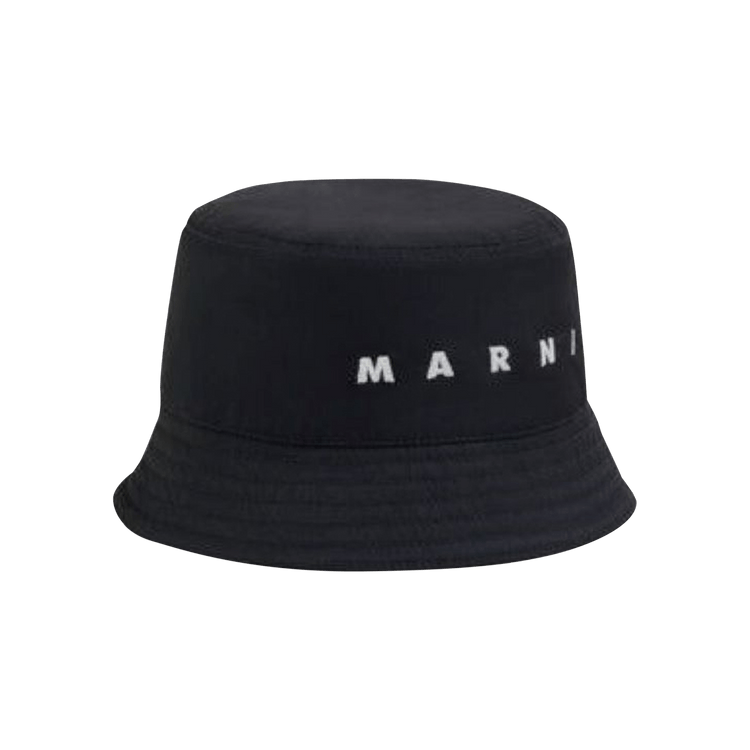 Marni Logo Bucket Hat 'Black' – CLZC0110SW UTN923 00N99