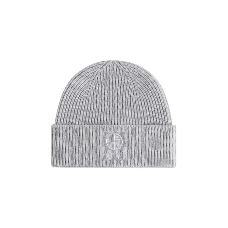 Kith & Giorgio Armani Cashmere Beanie 'Light Heather Grey'