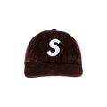 Supreme Corduroy S Logo 6-Panel 'Dark Brown'