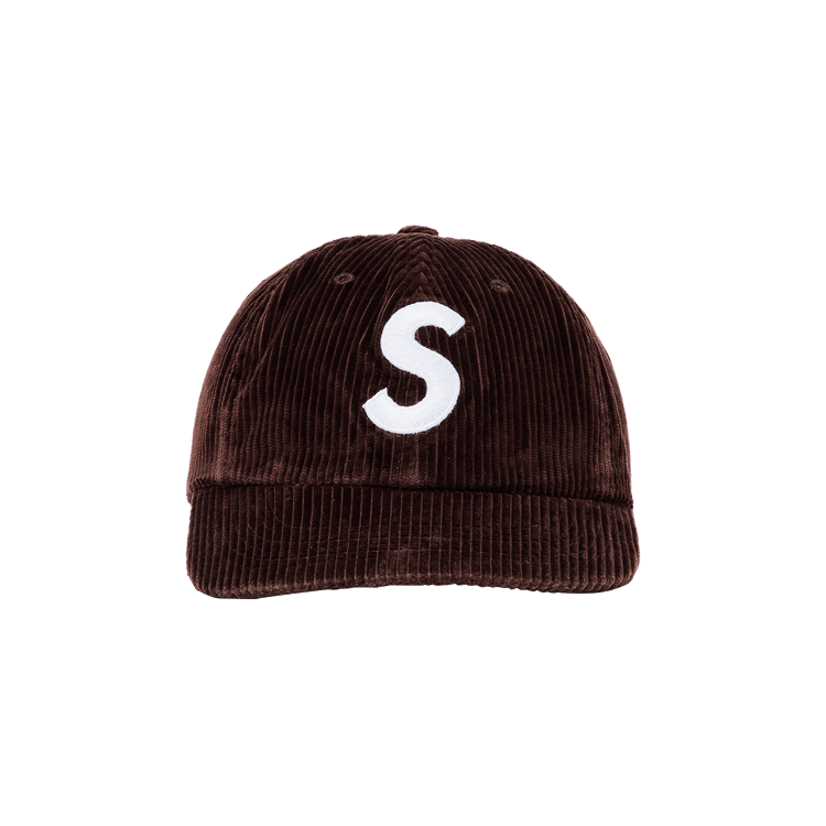 Supreme Corduroy S Logo 6-Panel 'Dark Brown'