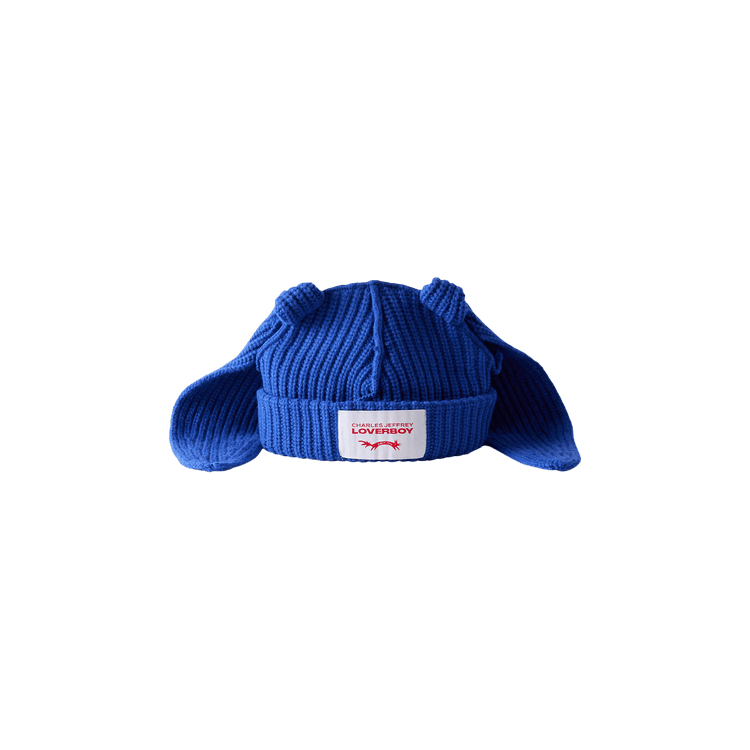 Charles Jeffrey Loverboy Chunky Rabbit Beanie 'Blue' – 41130301