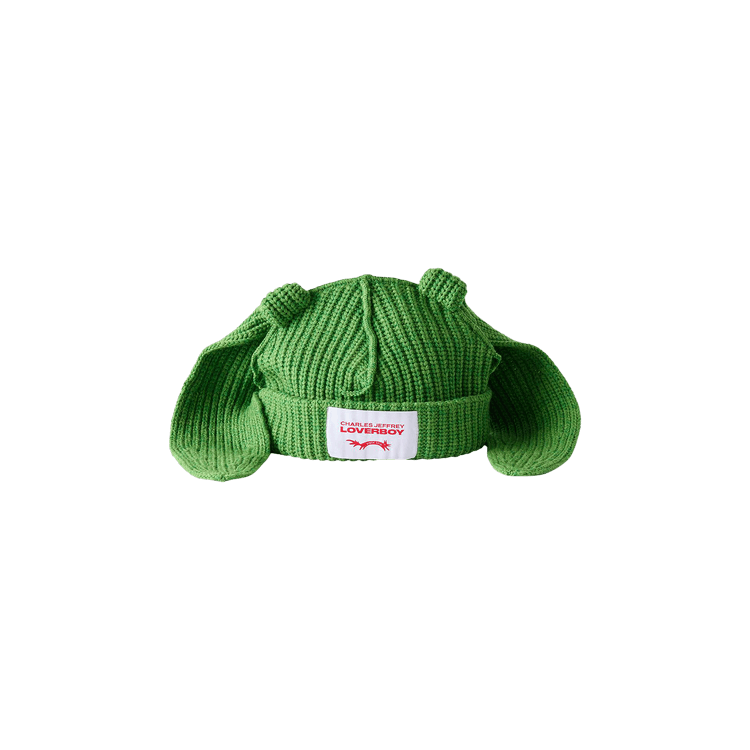 Charles Jeffrey Loverboy Chunky Rabbit Beanie 'Green' – 41130302