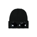 C.P. Company Extra Fine Merino Wool Goggle Beanie 'Black' – 17CMAC122A