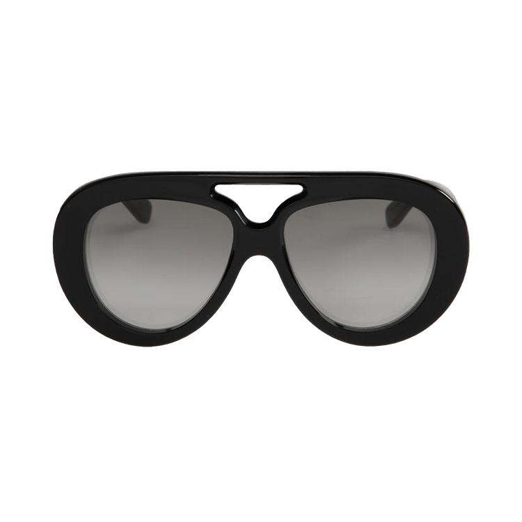 Loewe Curvy Sunglasses — Black