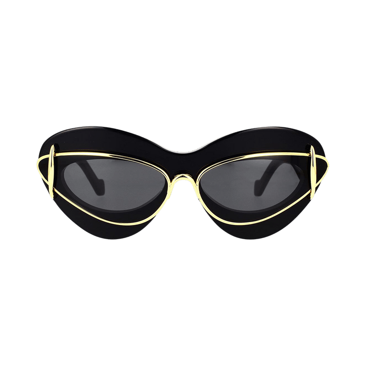 Loewe Cateye Double Frame Sunglasses — Black