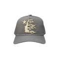 Hellstar OG Logo Snapback Hat 'Grey' – 2