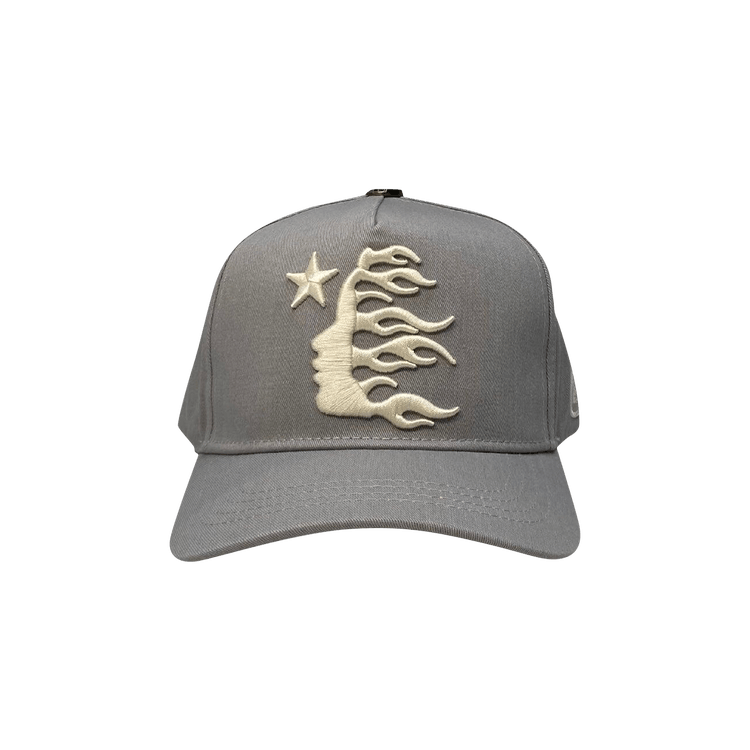 Hellstar OG Logo Snapback Hat 'Grey' – 2