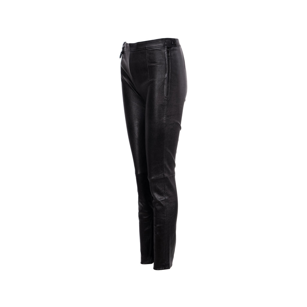 louis-vuitton-size-38-pants-lambskin-cotton-black