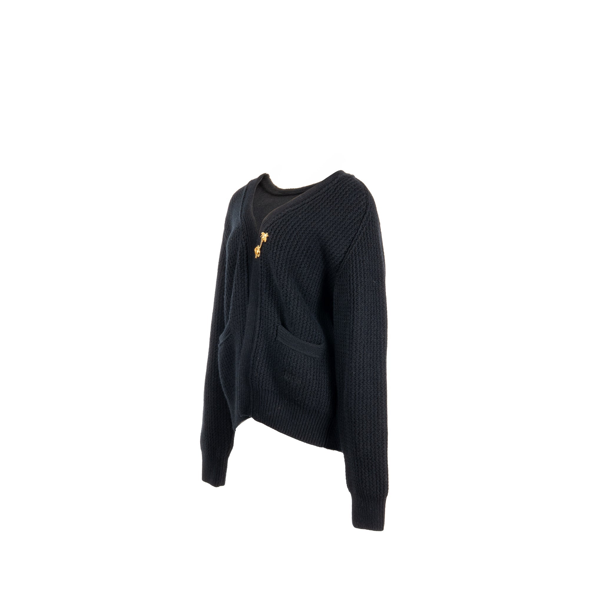 dior-size-m-cardigan-black