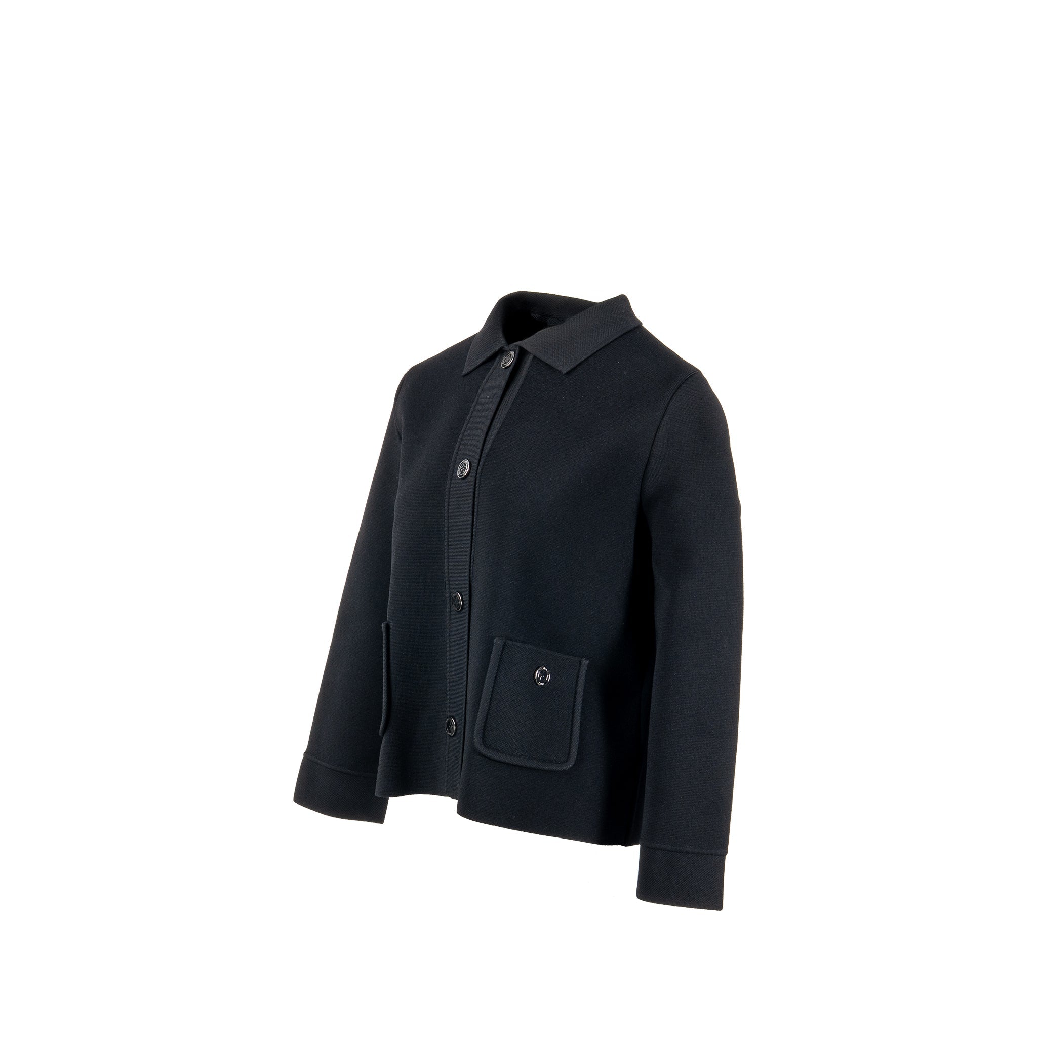 dior-size-44-black-star-button-technical-mesh-jacket-black