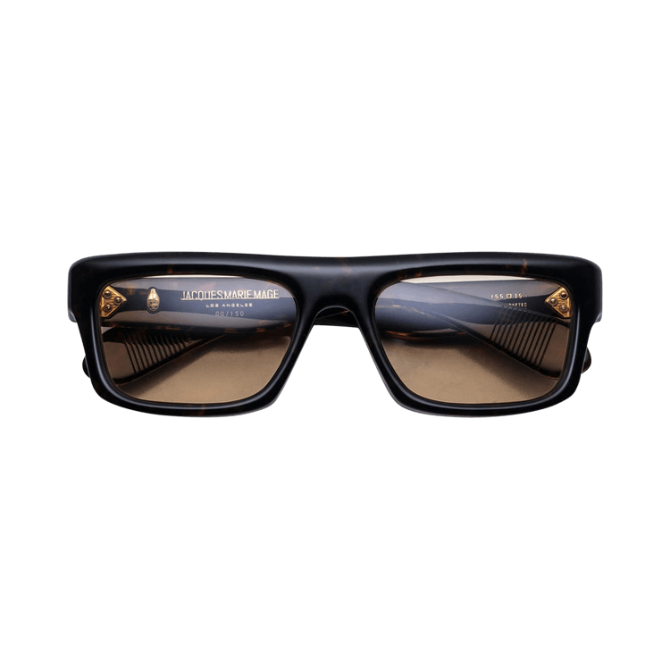 Jacques Marie Mage Cleavon Sunglasses — Gold