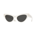 Khaite Cat Eye Sunglasses — White