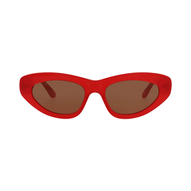 Alaïa Cat Eye Sunglasses — Red