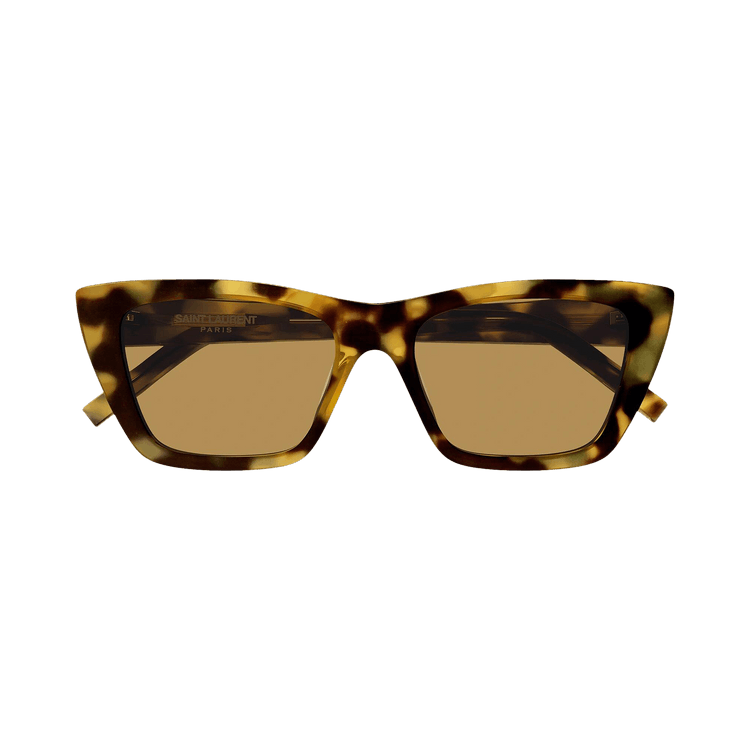 Saint Laurent Cat Eye Sunglasses — Brown – Havana 276 Mica 037