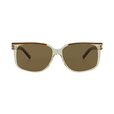 Saint Laurent Square Sunglasses — Brown – 599 002