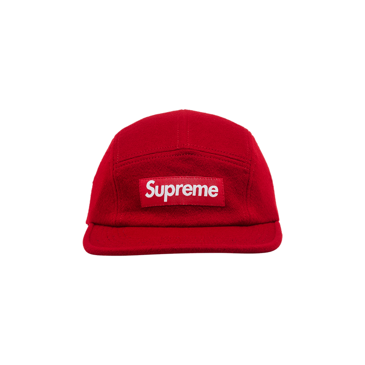 Supreme Wool Camp Cap 'Red' – FW24H101
