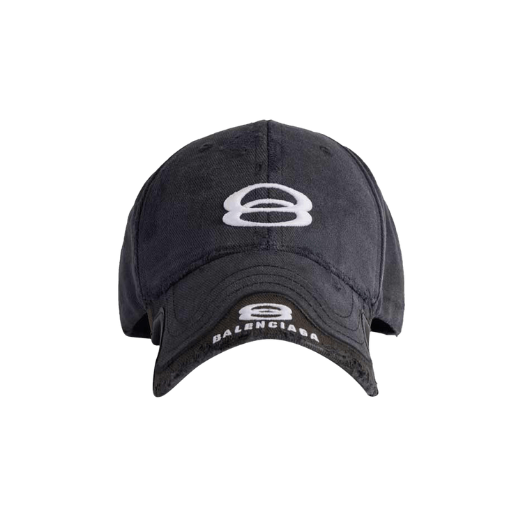 Balenciaga Double Unity Cap 'Black/White'