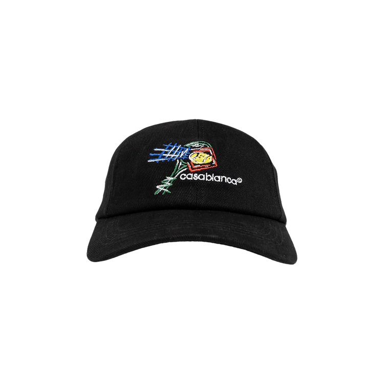 Casablanca Maison De Reve Embroidered Patch Cap 'Black'