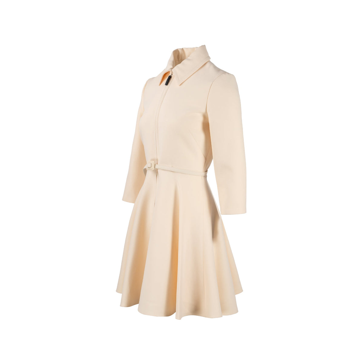 dior-size-38-zip-dress-with-belt-wool-silk-ecru