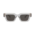 Bottega Veneta Tri-Fold Square Sunglasses — White