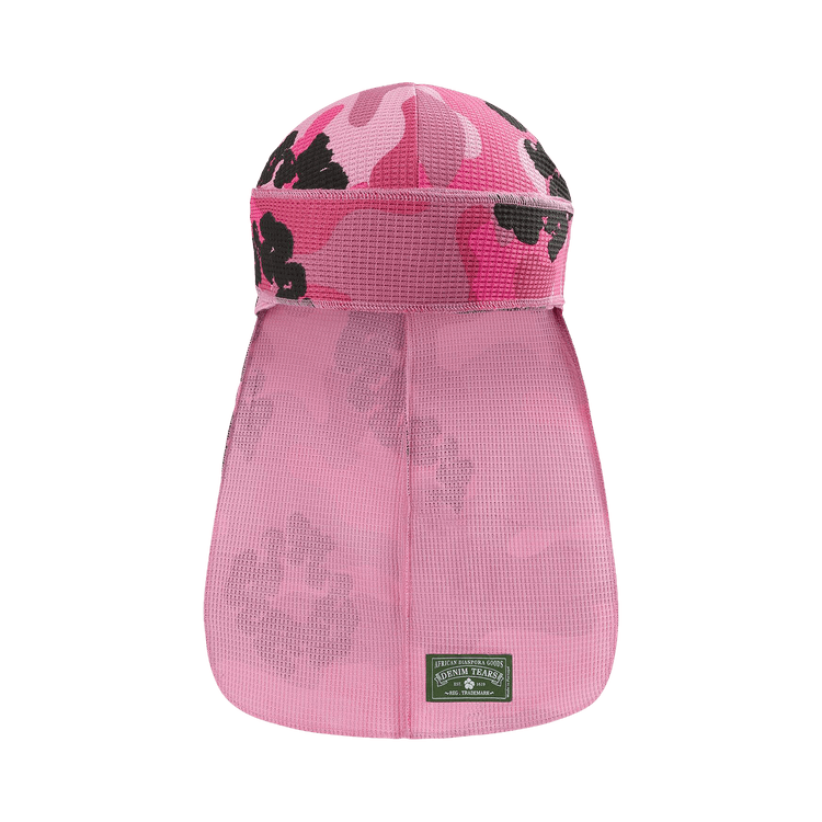 Denim Tears Wreath Durag 'Pink Camo'