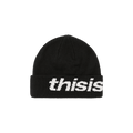 thisisneverthat HSP-Logo Big Cuff Beanie 'Black'