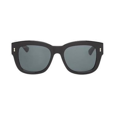 Gucci Square Sunglasses — Black – Trevalie Smoke GG1110S 001