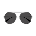 Alexander McQueen Aviator Sunglasses — Black
