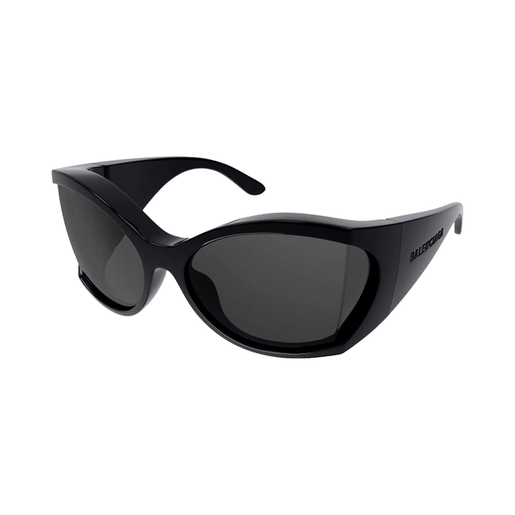 Balenciaga Shield Sunglasses — Black – Grey BB0154S
