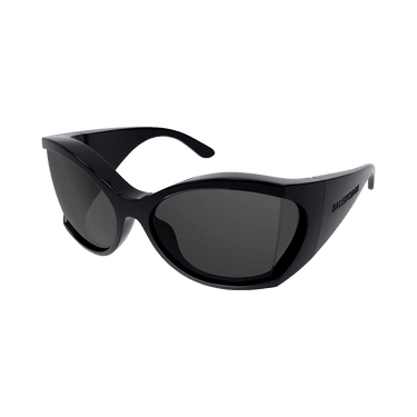Balenciaga Shield Sunglasses — Black – Grey BB0154S