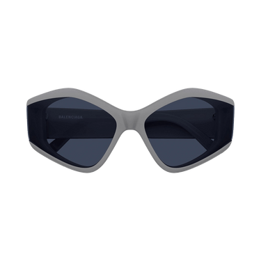 Balenciaga Geometric Sunglasses — Grey
