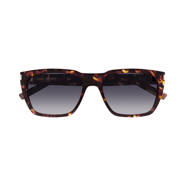 Saint Laurent Square Sunglasses — Brown – Havana Grey 598 004