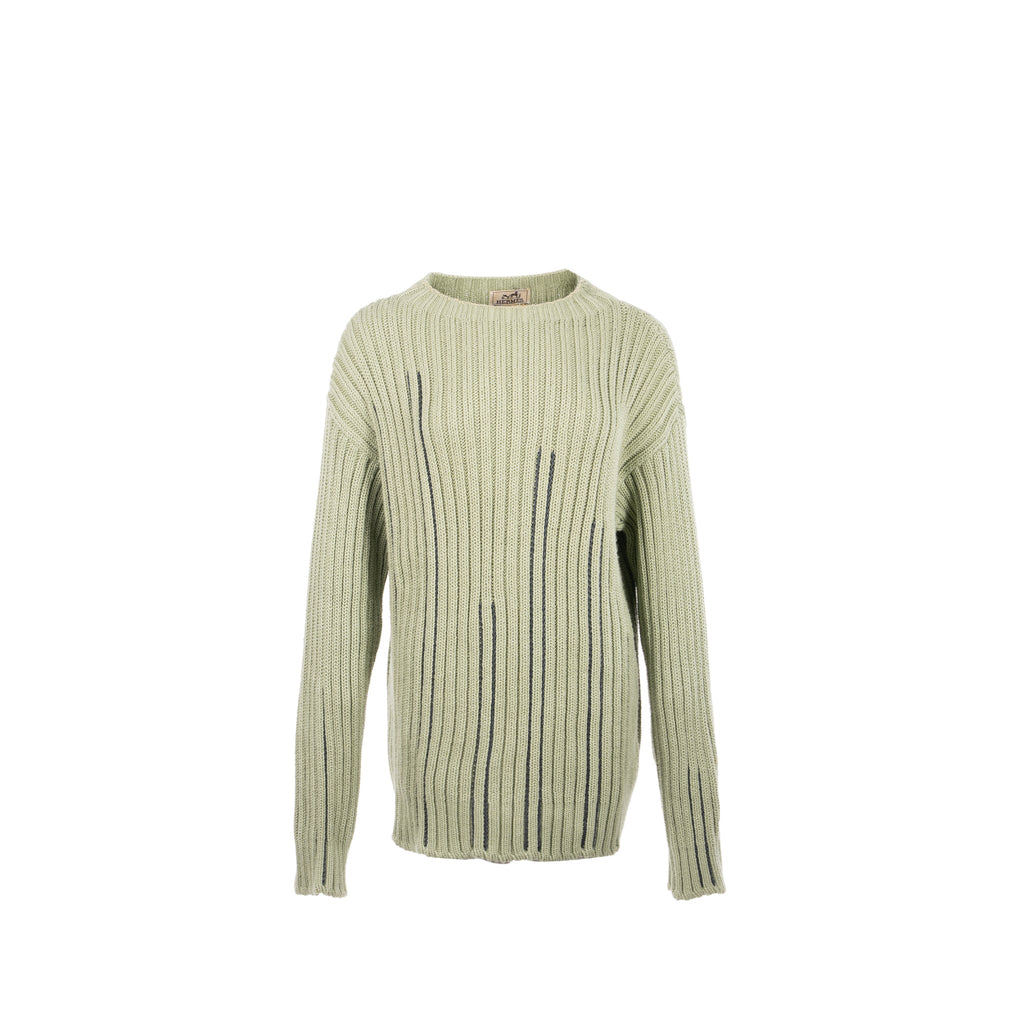 hermes-size-s-sweat-shirt-cotton-green