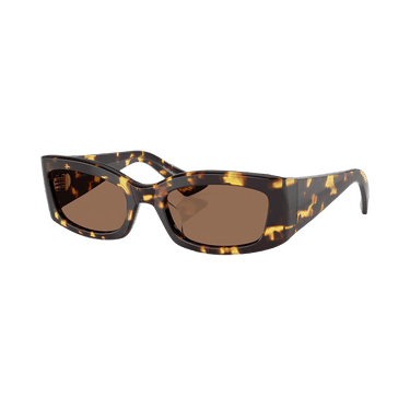 Khaite Rectangular Sunglasses — Brown
