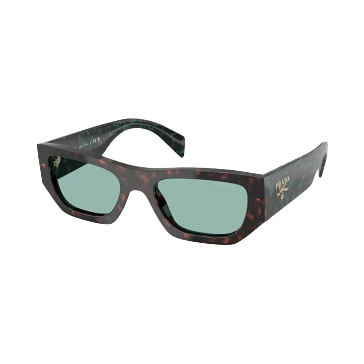 Prada Rectangular Sunglasses — Green