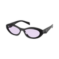 Prada Cat Eye Sunglasses — Black – Purple PR 26ZS 16K40J
