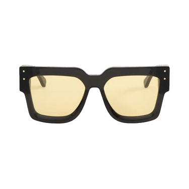 Amiri Jumbo MA Sunglasses — Black – Yellow Bkyw