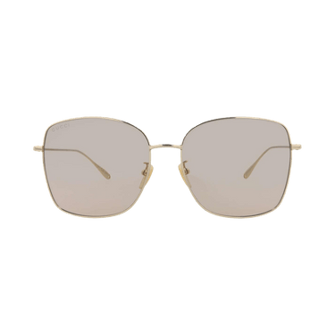 Gucci Square Sunglasses — Gold – Pink GG1030SK 005