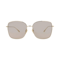 Gucci Square Sunglasses — Gold – Pink GG1030SK 005
