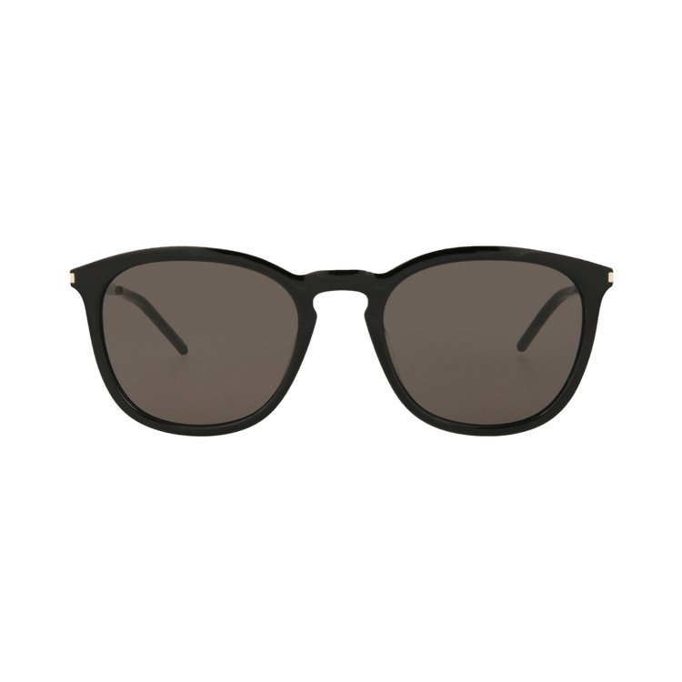 Saint Laurent Round Sunglasses — Black – Silver 360 001