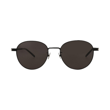 Saint Laurent Round Sunglasses — Black – 533 009