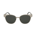 Saint Laurent Round Sunglasses — Silver – SL M42 005